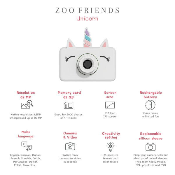 Zoo Friends - Licorne – The Zoofamily
