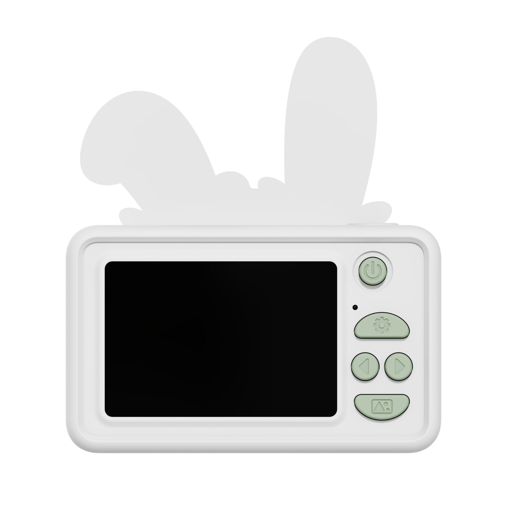 Zoo friends rabbit flower digital kids camera, back view