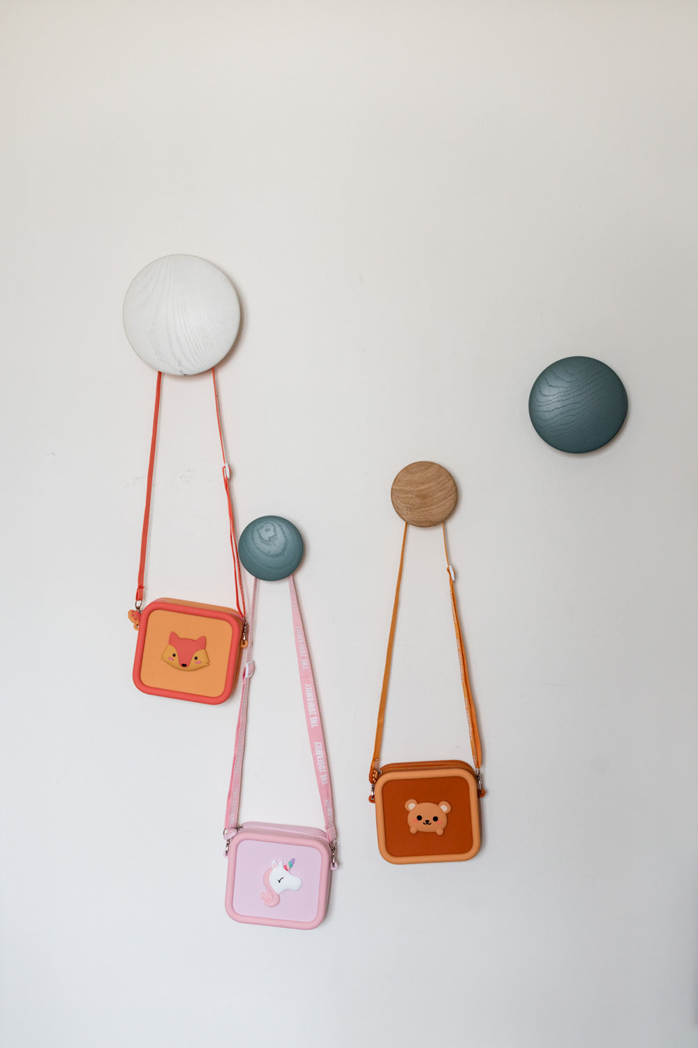 silicon bags unicorn, fox and bear