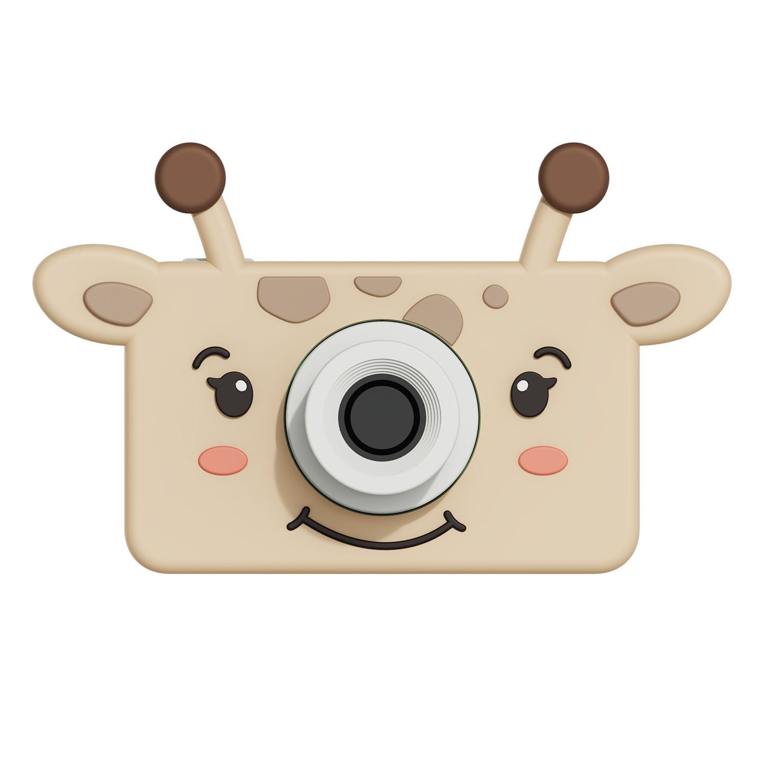 Zoo friends giraffe digital kids camera, front view