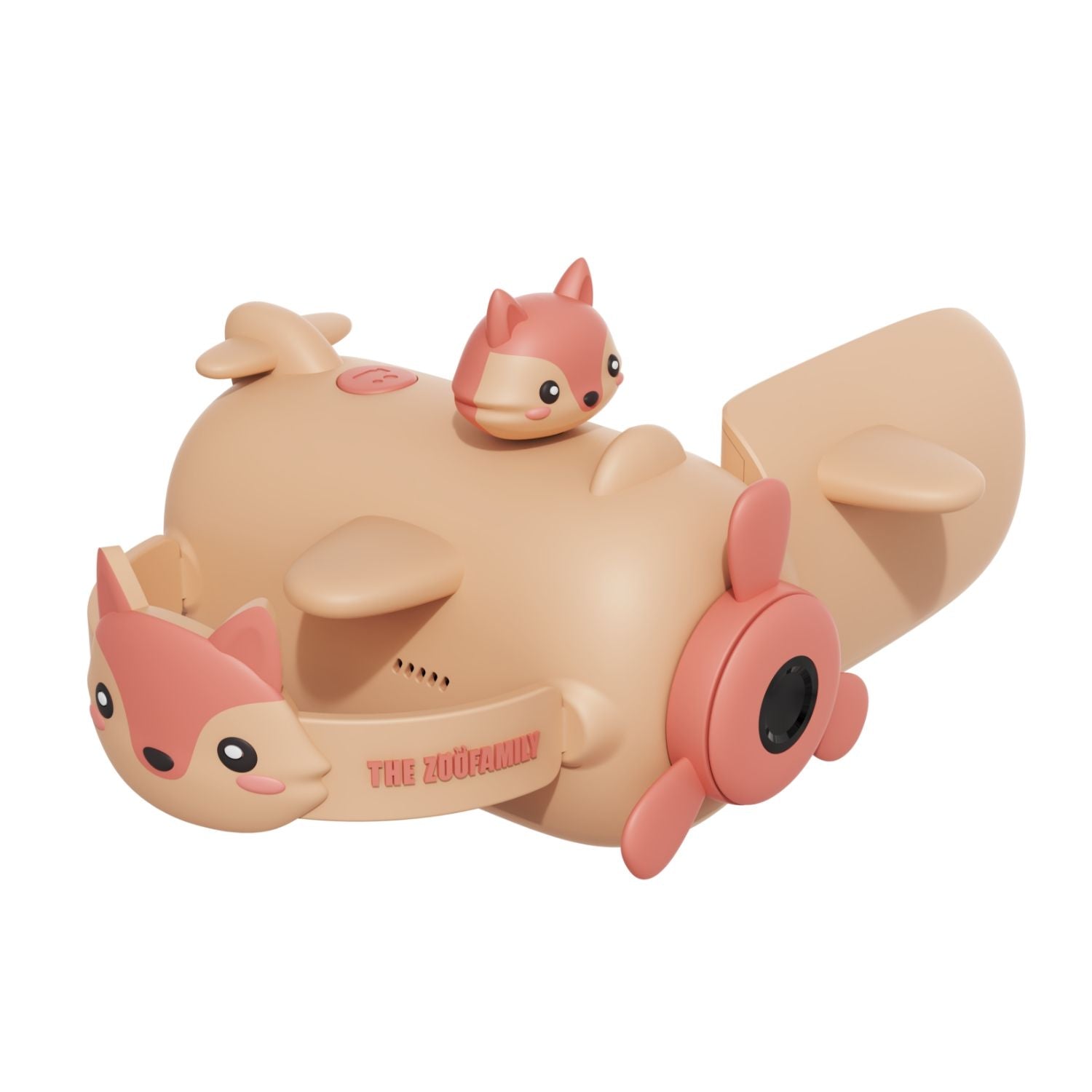 digital kids zoo video fox, front side view