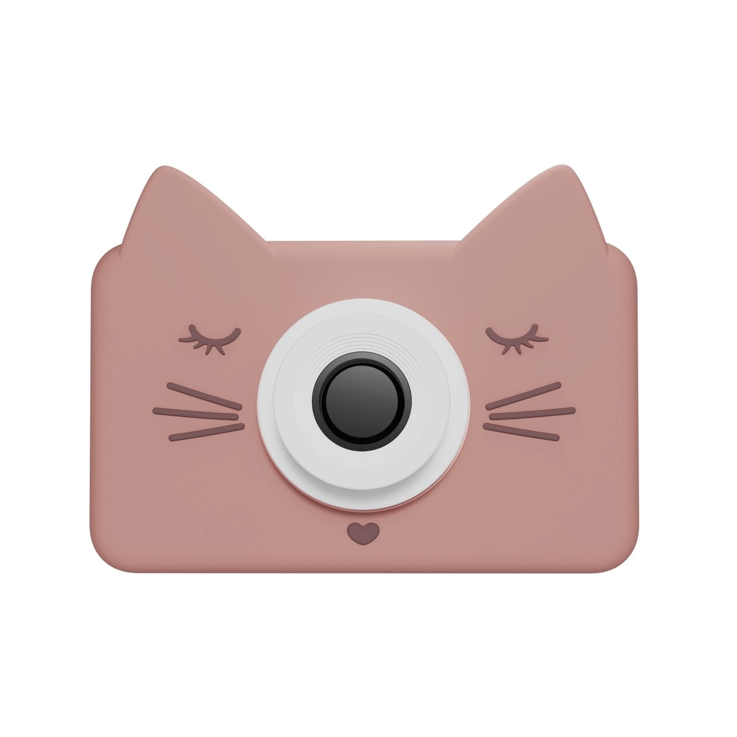 zoo friends cat digital kids camera, front view