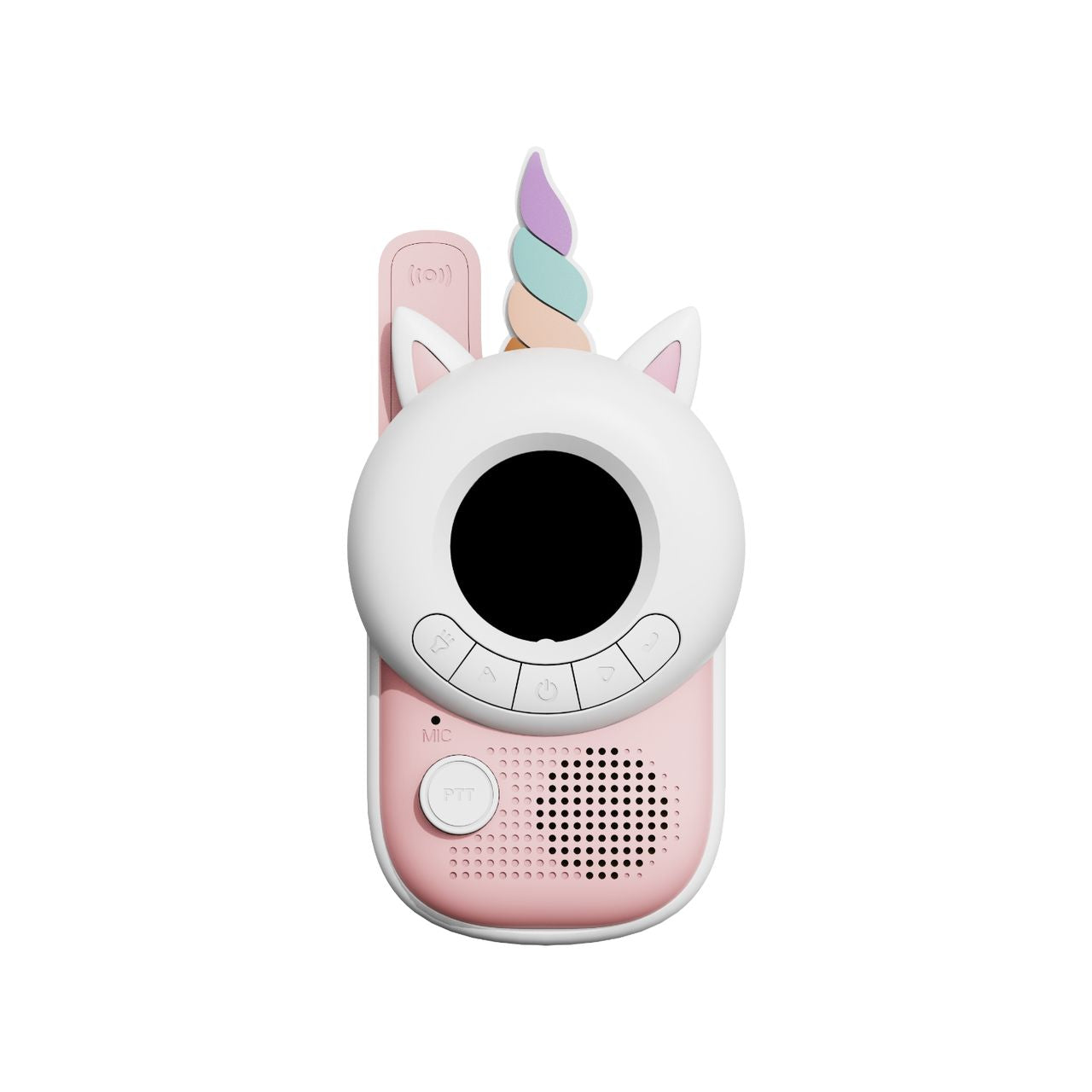 unicorn walkie talkie, front view