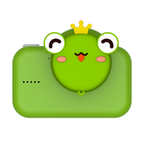 digital kids camera prince frog green cartoon collection