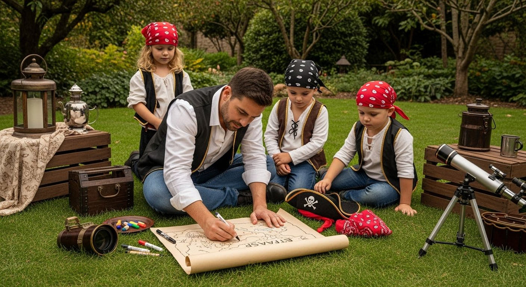 Organiser une chasse au trésor dans le jardin pour vos enfants