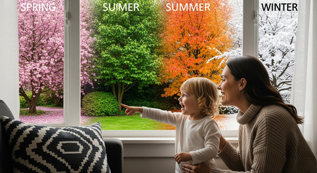 Comprendre saisons avec enfants : explications claires et simples