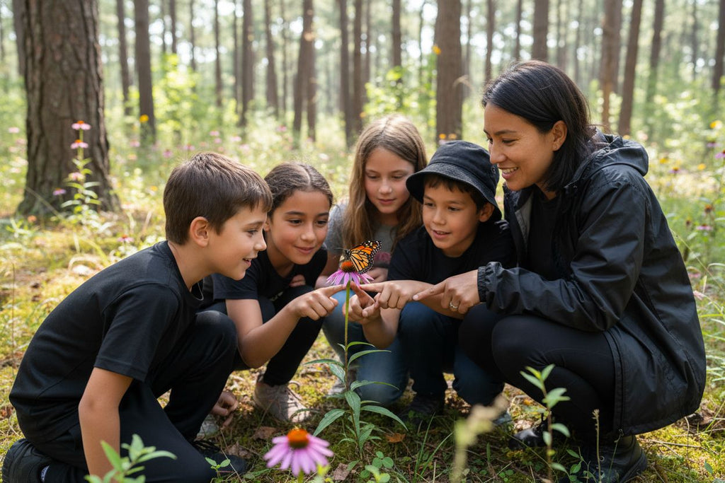Sensibiliser les enfants à la nature : Comprendre l'importance et les bienfaits