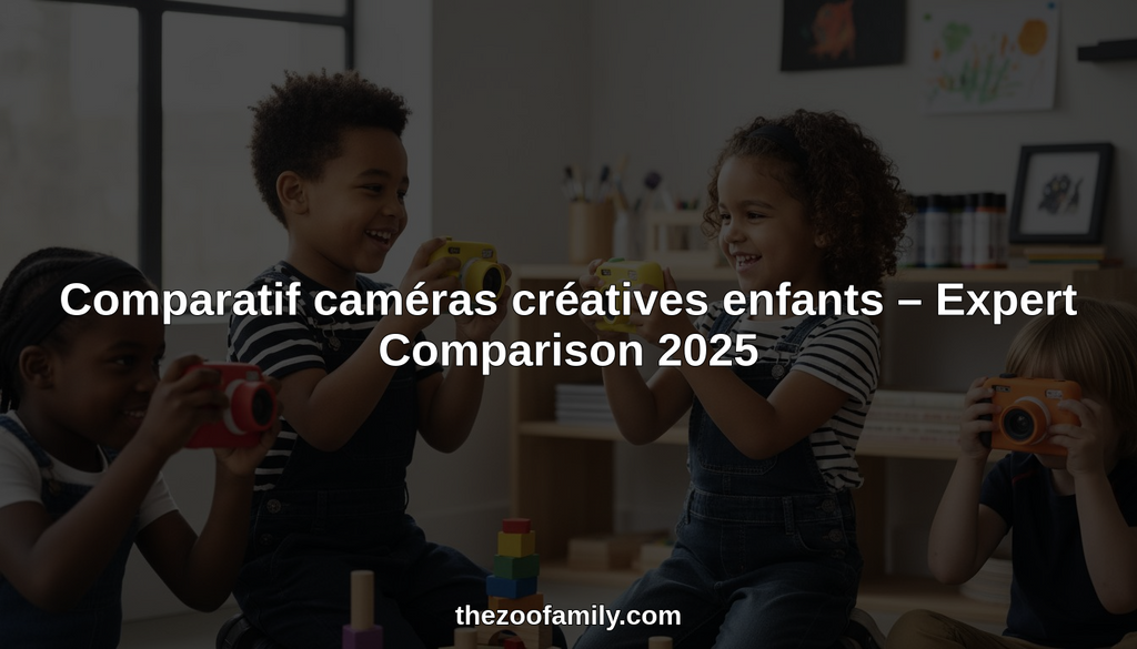 Comparatif caméras créatives enfants – Expert Comparison 2025