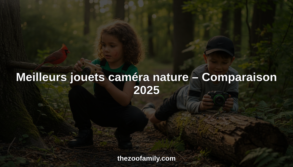 Meilleurs jouets caméra nature – Comparaison 2025