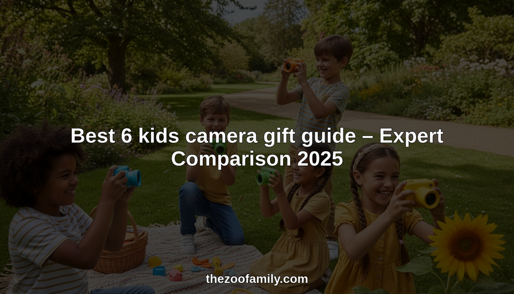 Best 6 kids camera gift guide – Expert Comparison 2025