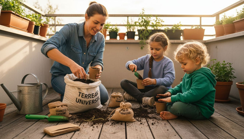 Semis faciles avec enfants : réussir une activité nature