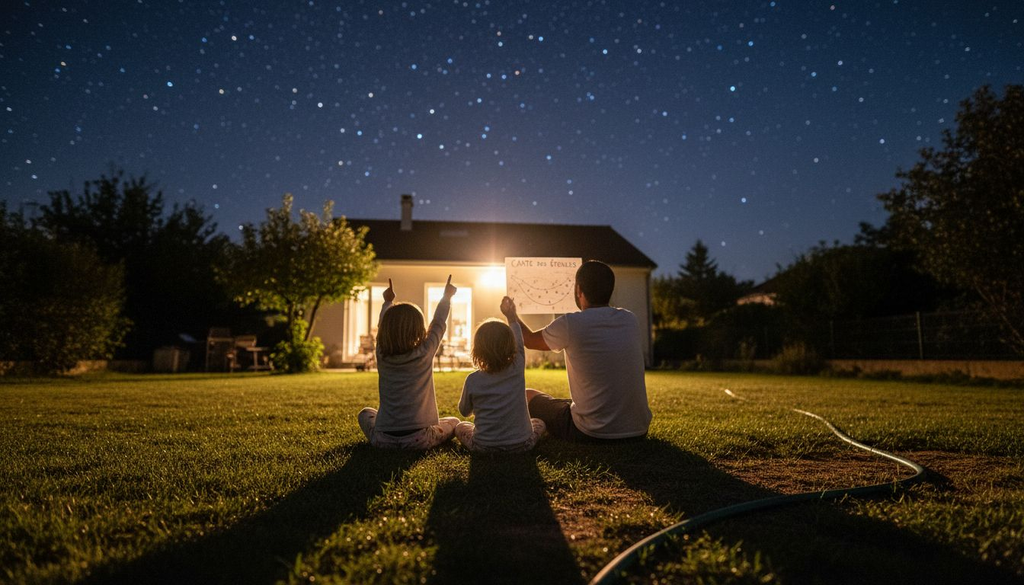 Apprendre à compter étoiles avec enfants facilement
