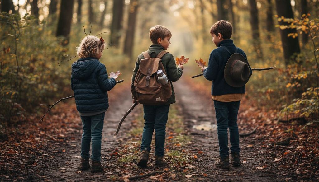 S’amuser lors promenade : guide d’activités nature pour enfants