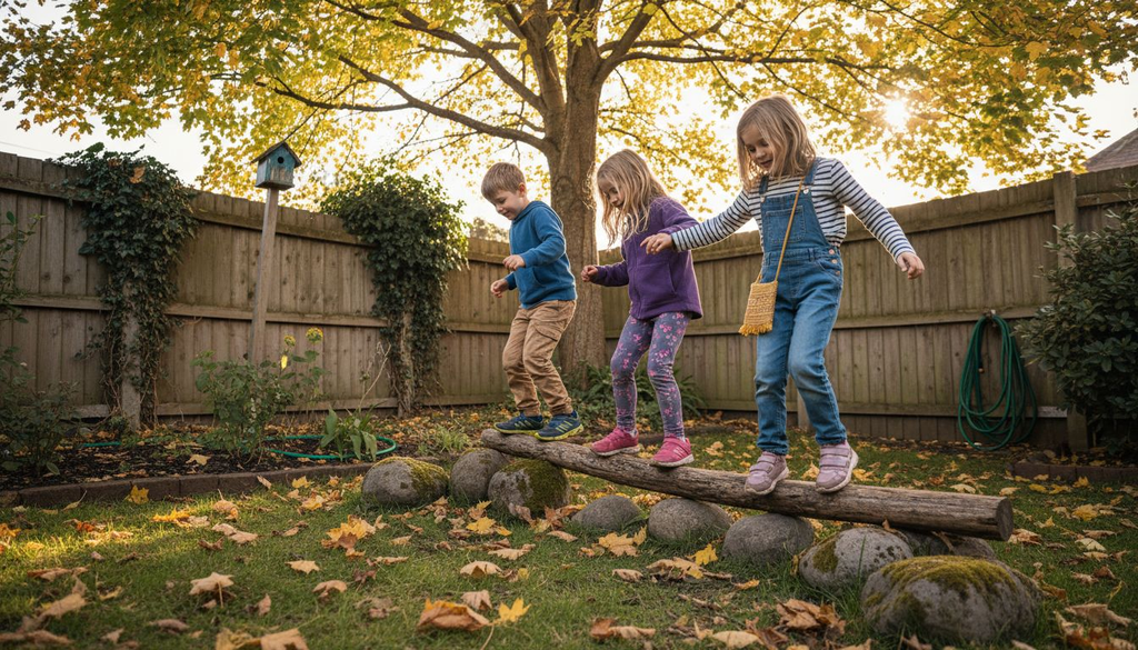 Backyard Natural Playground Ideas for Creative Play