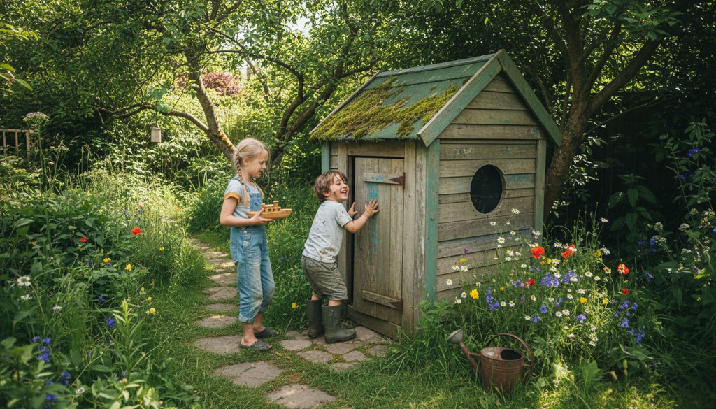 DIY Outdoor Playhouse Ideas for Eco-Friendly Gardens