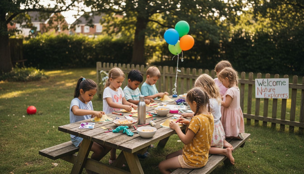 7 Inspiring Ideas for a Childrens Outdoor Party