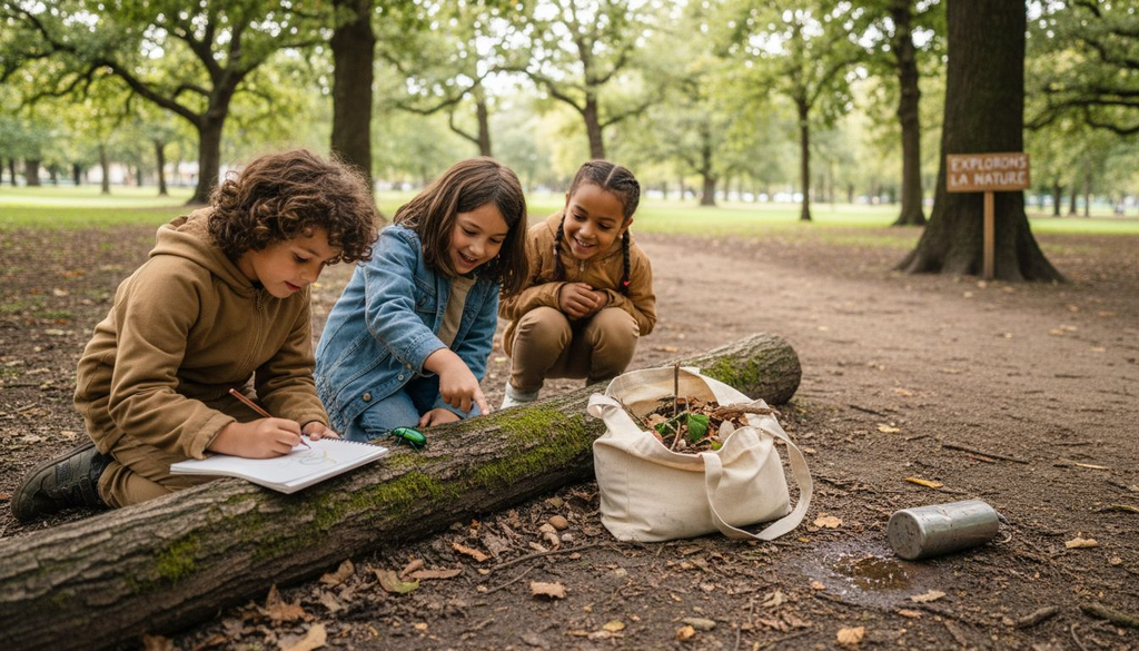 6 défis nature pour enfants pour éveiller leur curiosité