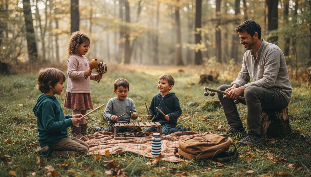 Éveil Musical Nature : Cultiver la Créativité Enfantine