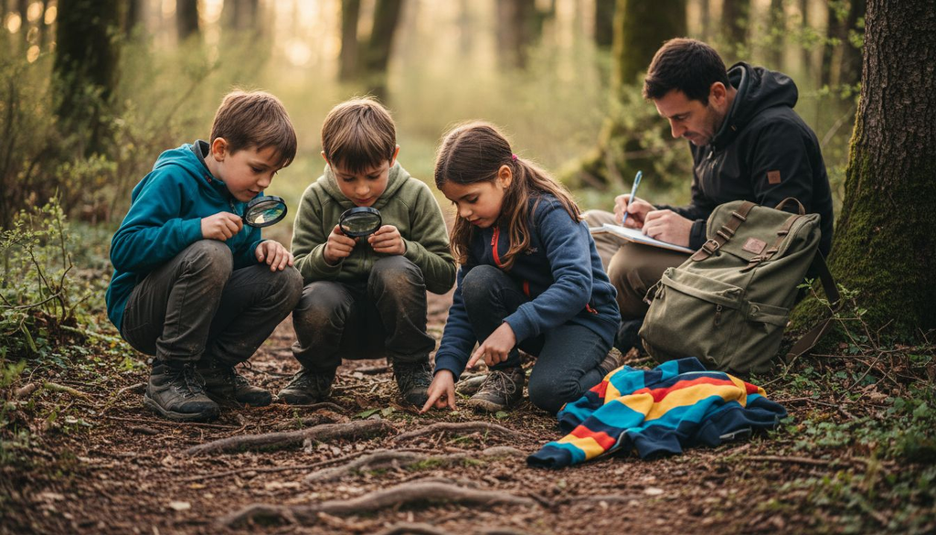 Balades éducatives en forêt : +25% réussite scolaire enfants