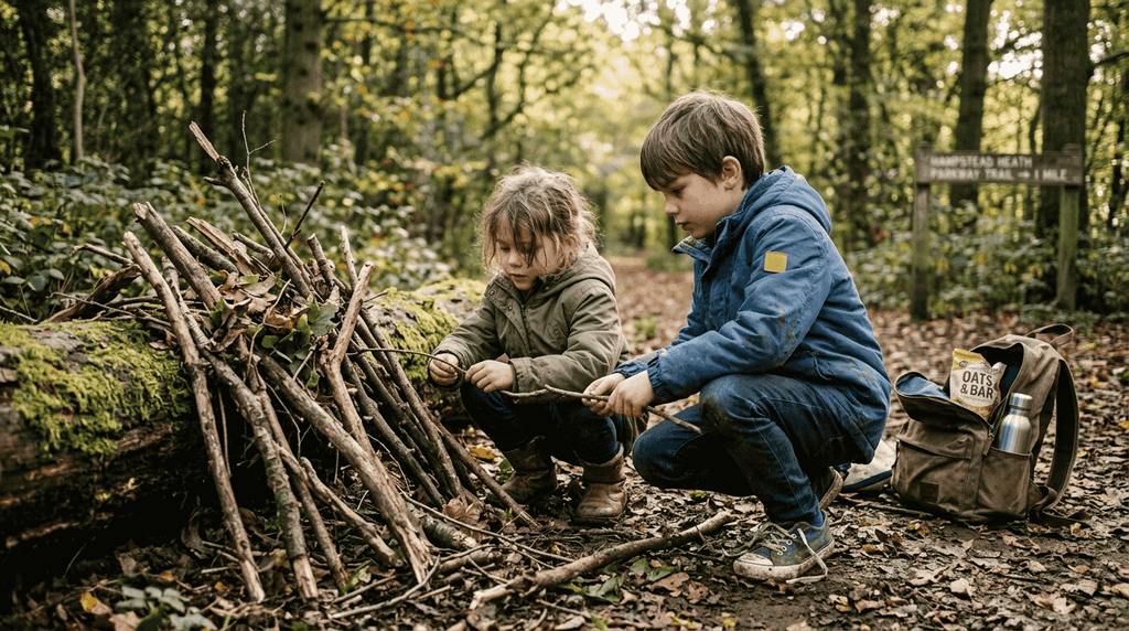Creative connection for children: nature-based play guide