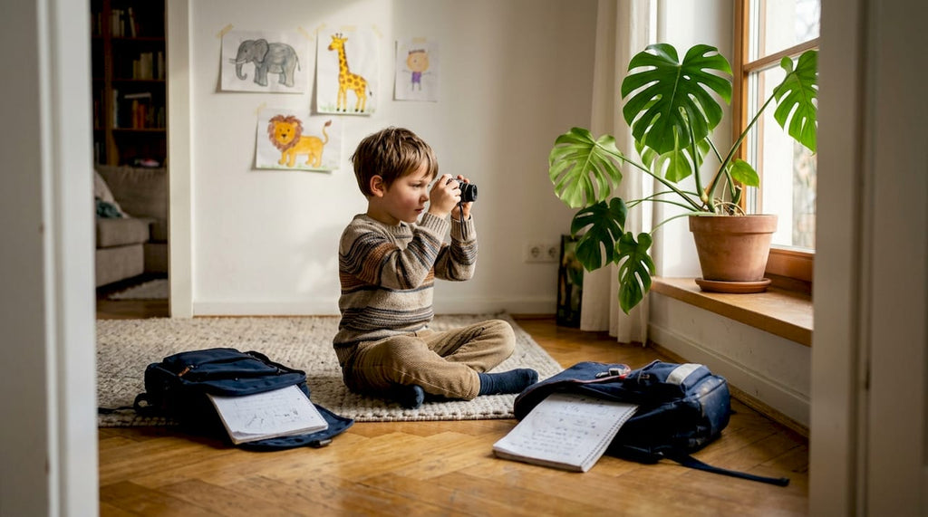 Ambiance photo nature : boostez la créativité de votre enfant