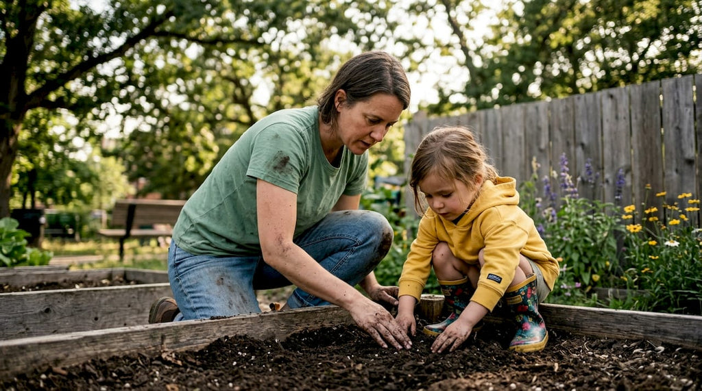 Parent-child bonding activities for creativity and nature