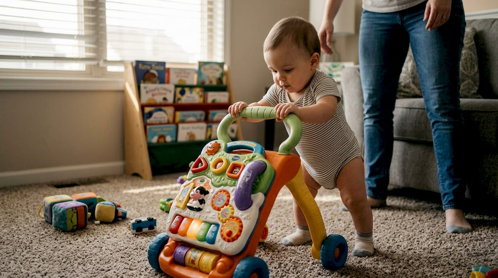 Trotteur VTech 3 en 1 : stimulez l'apprentissage dès 9 mois
