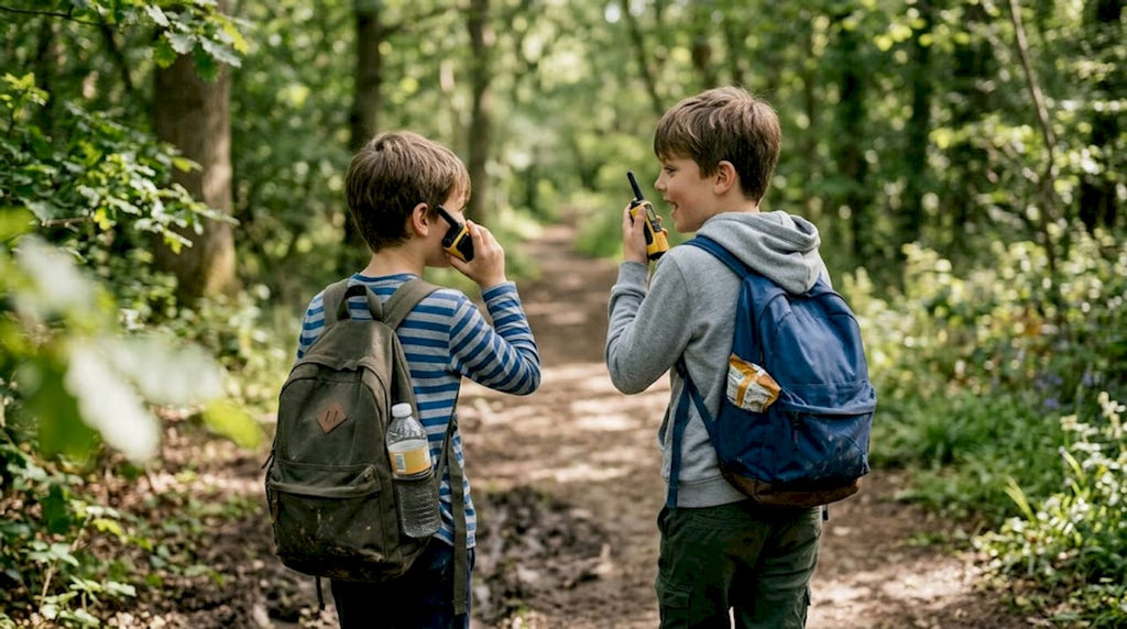 Walkie talkie etiquette for kids: a parent's guide