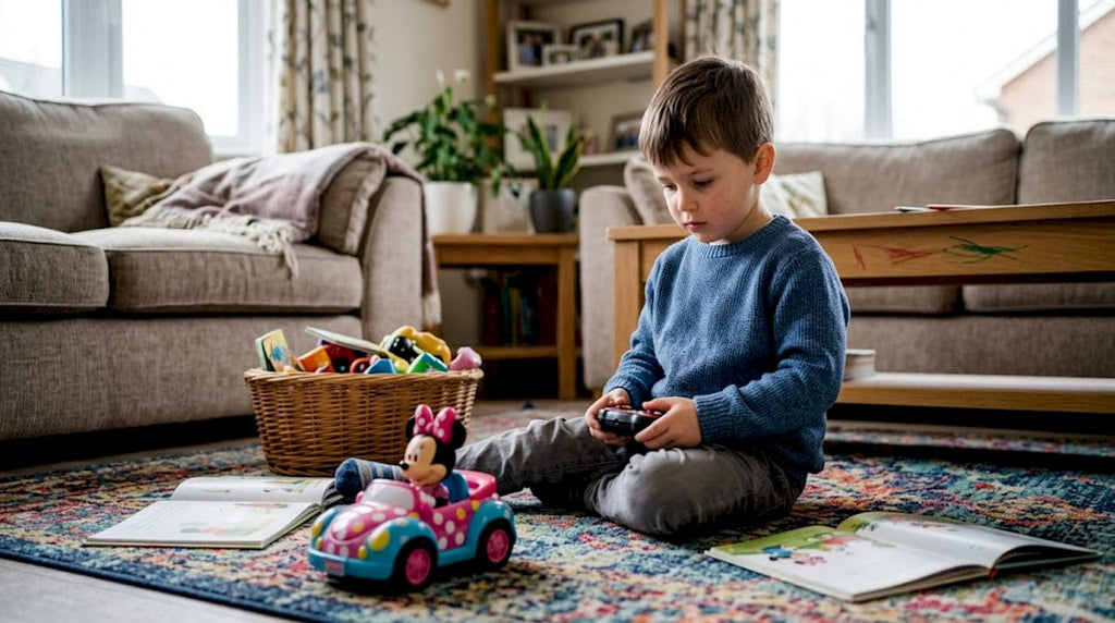 Voiture télécommandée Minnie : jouet éducatif et ludique