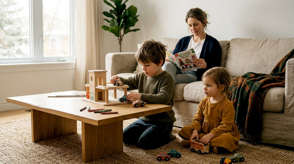 Mon premier garage : stimuler la créativité de votre enfant