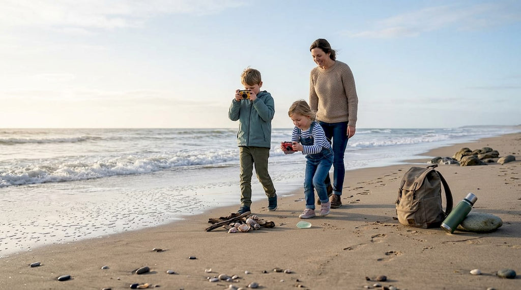 Créer des souvenirs nature en photos avec vos enfants
