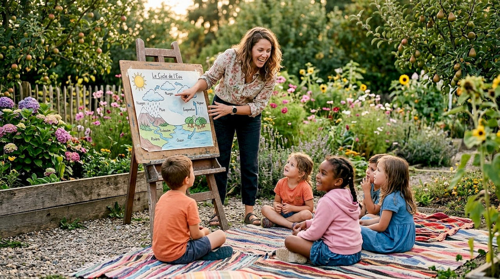Comprendre le cycle de l'eau avec les enfants