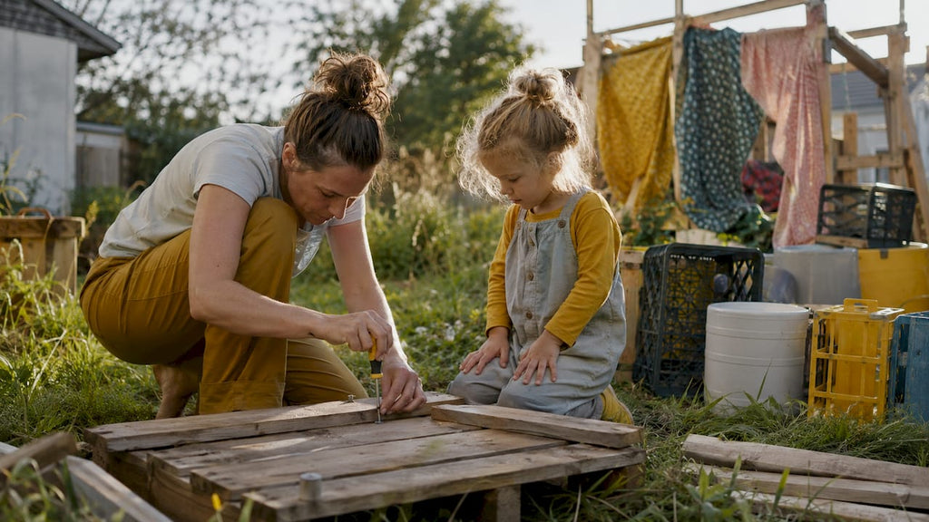 Reusing for outdoor play: creative ideas for parents
