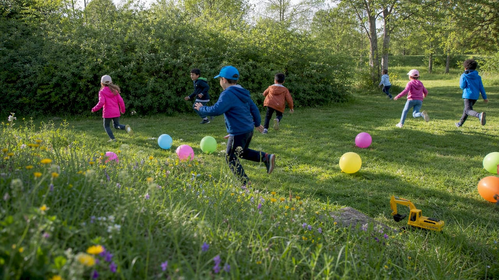 Jeux d'équipe en pleine nature : 10 idées pour enfants