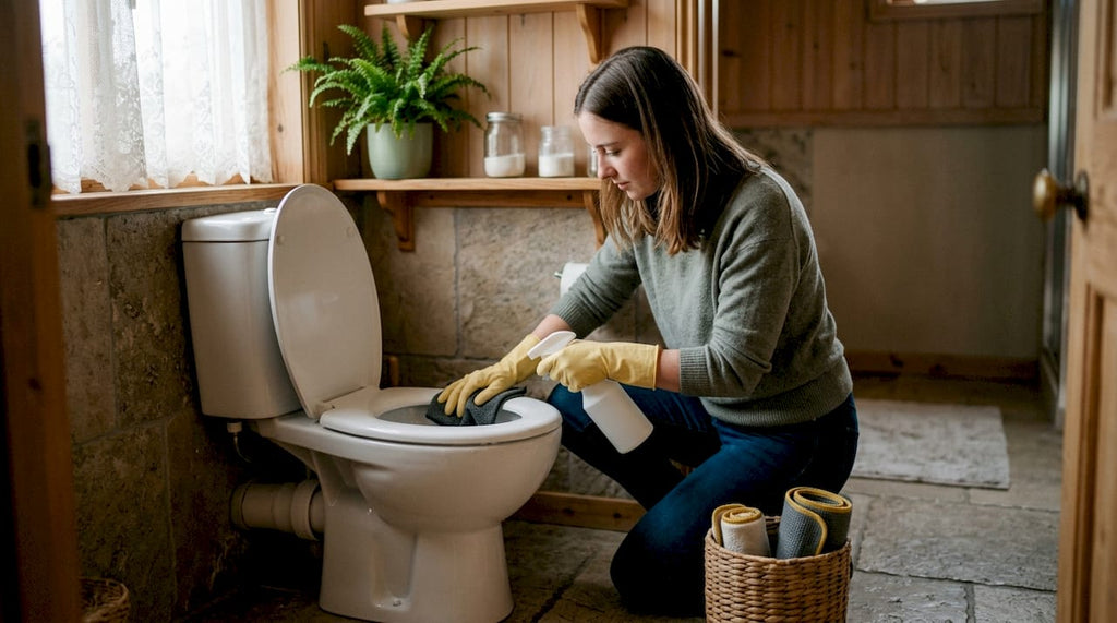Environmentally friendly toilet cleaner: what works