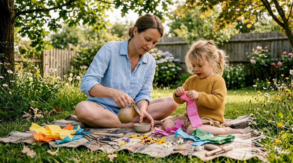 Eco crafts with kids: green projects for parents and educators