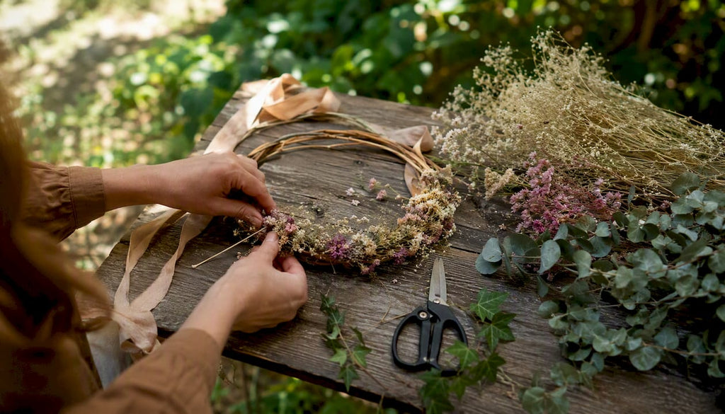 DIY couronne de fleurs : tuto facile, idées et astuces