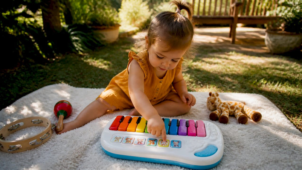 Le VTech Tap Tap Piano existe aussi chez The Zoofamily : notre lecture