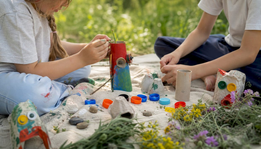 12 Nature Connected Recycled Art & Craft Ideas for Parents & Educators