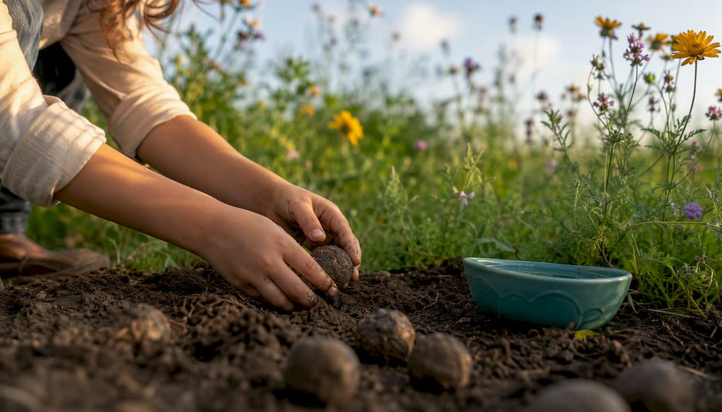 5:3:1 Seed Bombs: How to Make Wildflower Balls for Kids & Gardens