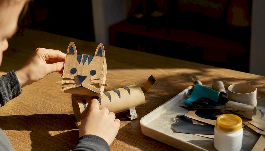 5 Easy Recycled Crafts for Kids, Low Prep Projects in 5 to 30 Minutes