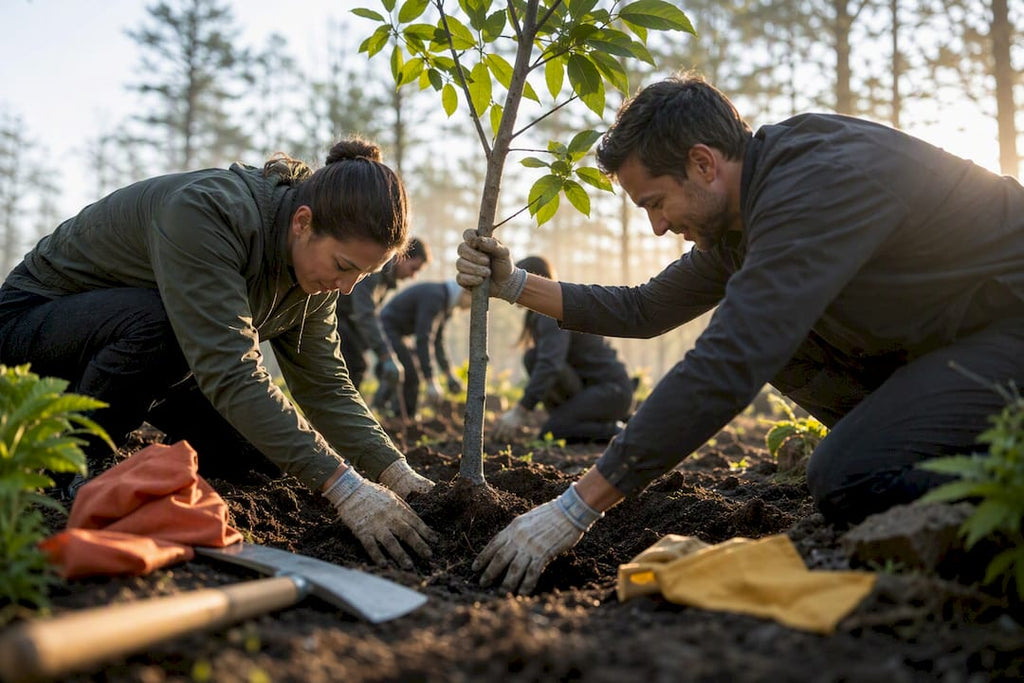 Corporate Earth Day Ideas That Teach Kids 3+, One Tree per Camera