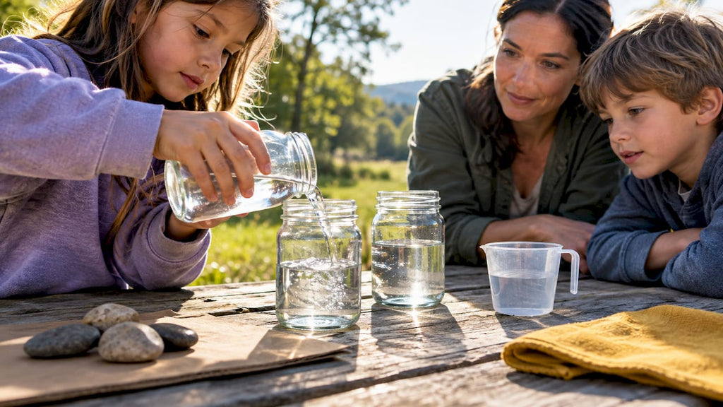 12 Outdoor Experiments for Teachers & Parents Using Household Materials