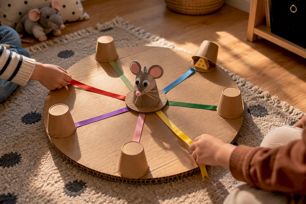 Trois jeux DIY pour enfants sur le thème du rat