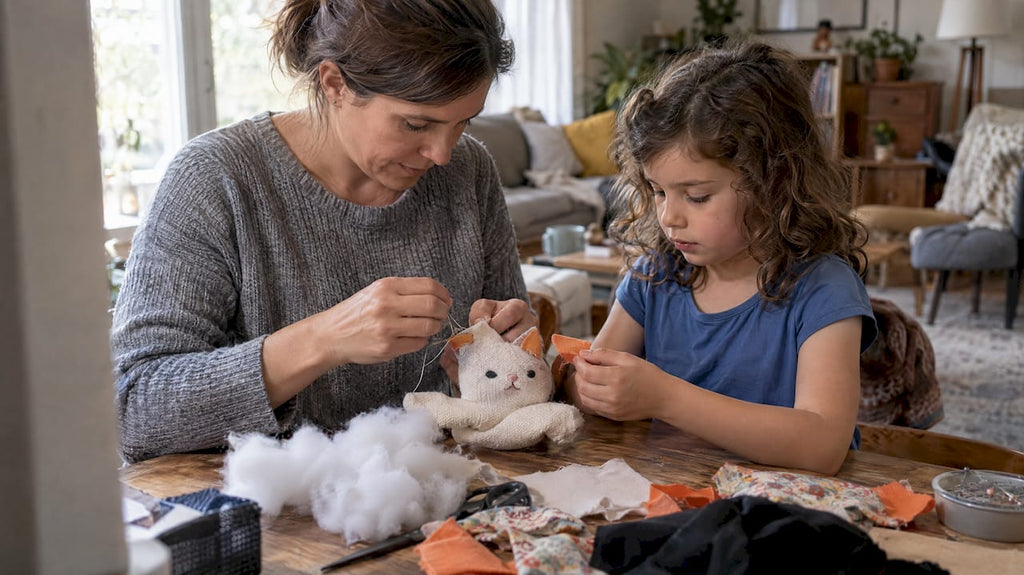 Jouet chaton fait maison : le guide sûr pour un cadeau fabriqué avec vos enfants