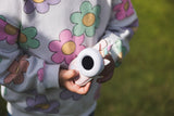 odalzoo walkie talkie unicorn, child is holding the walkie talkie in its hands