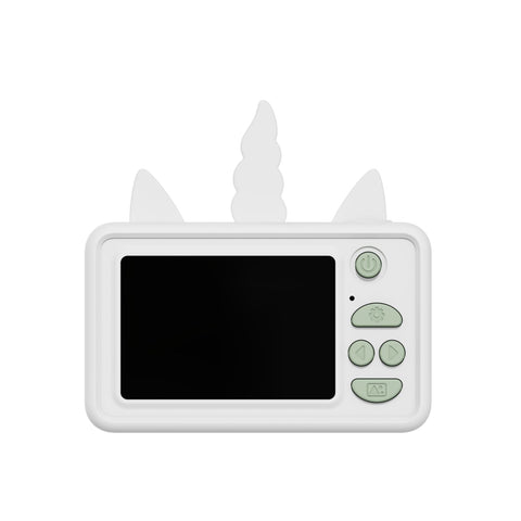 C5 fox white digital kids camera, front view