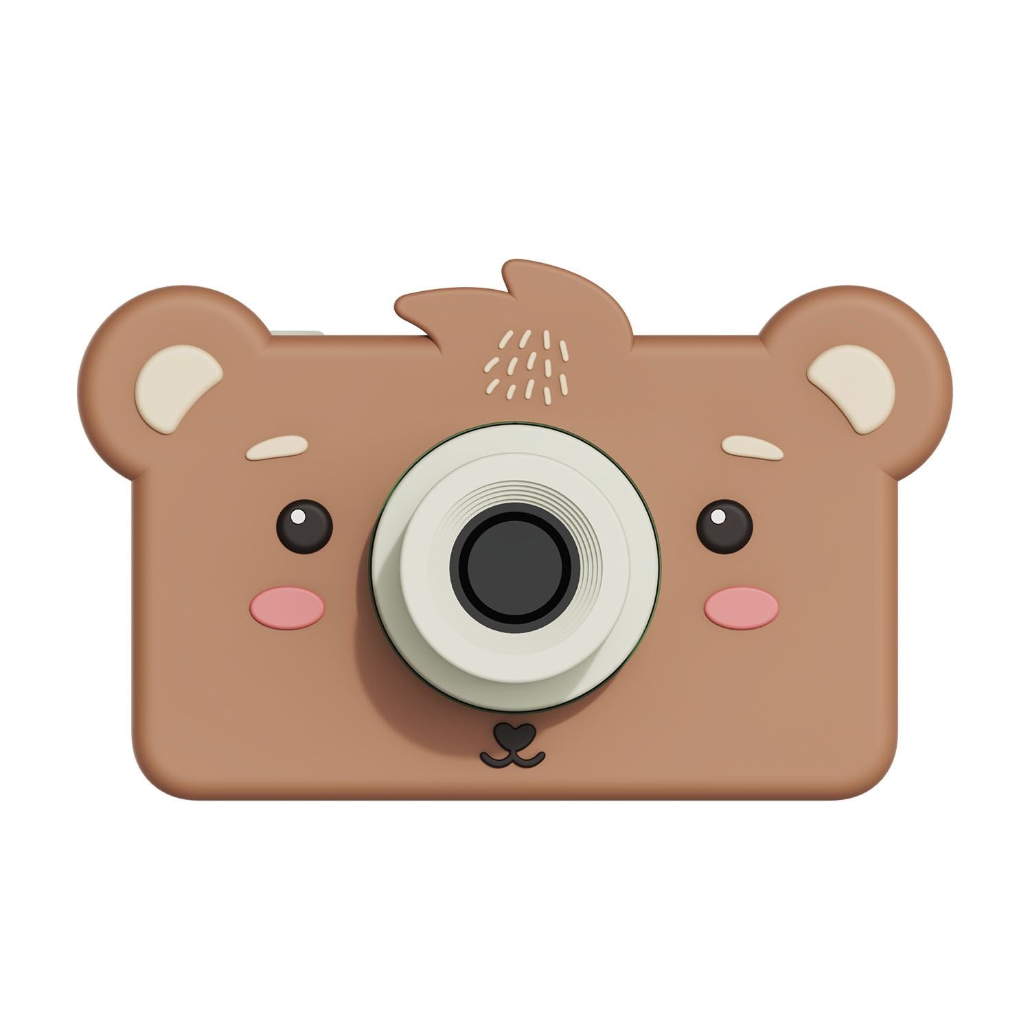 Zoo friends bear digital kids camera, front view