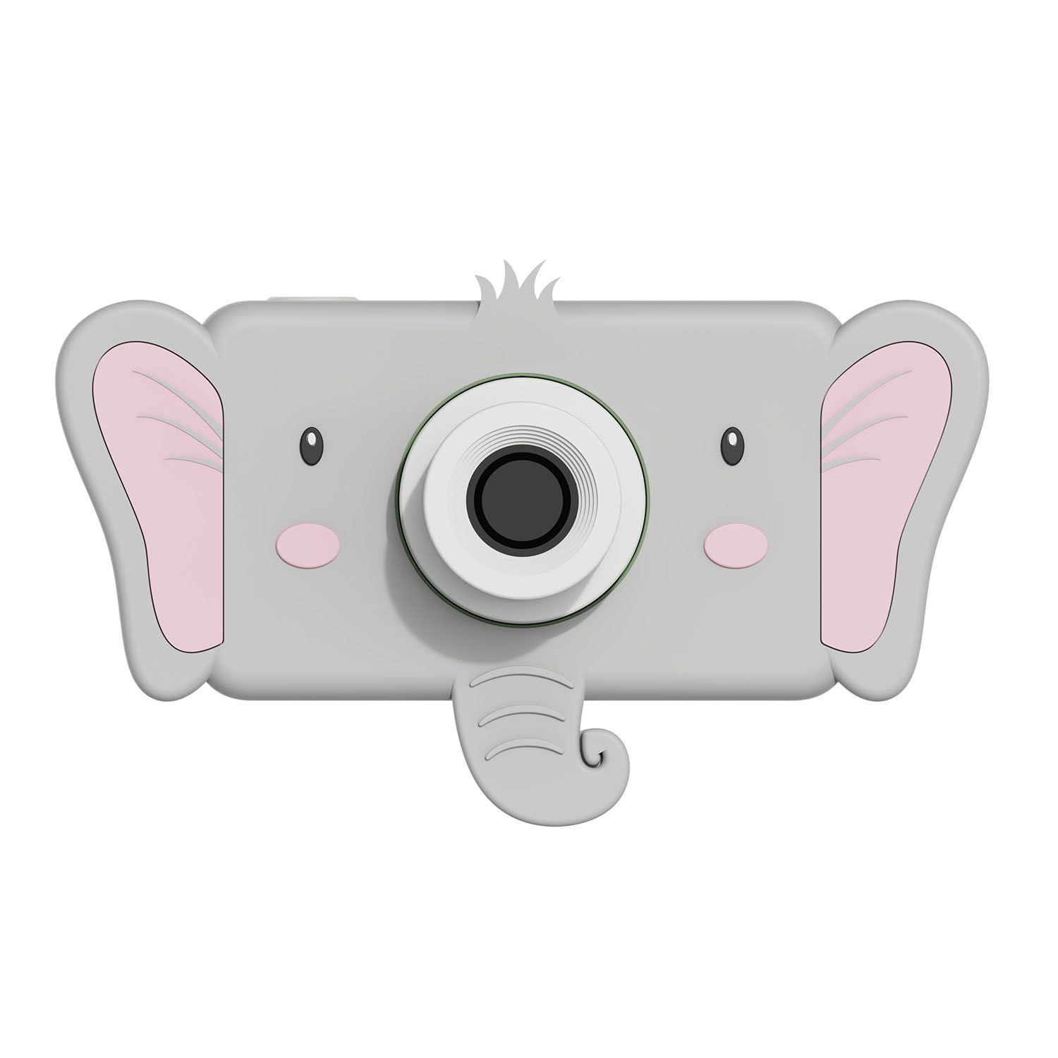 Zoo friends elephant digital kids camera, front view