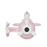 odaldigital kids zoo video unicorn, front side with handle to hold the video camera